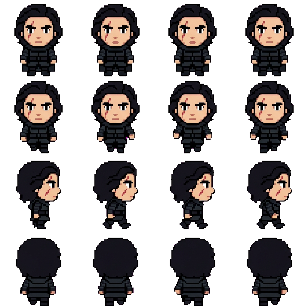 Kylo Ren movement sprite