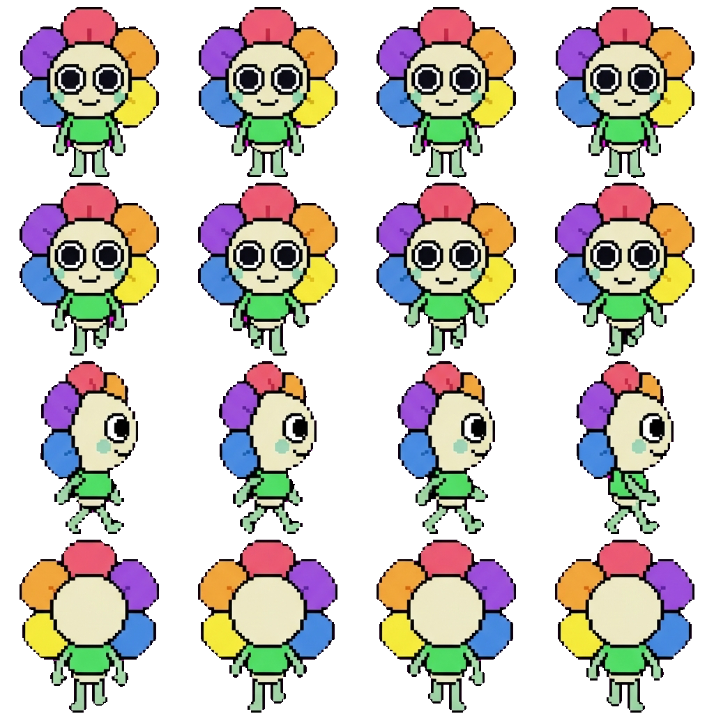Dandy movement sprite