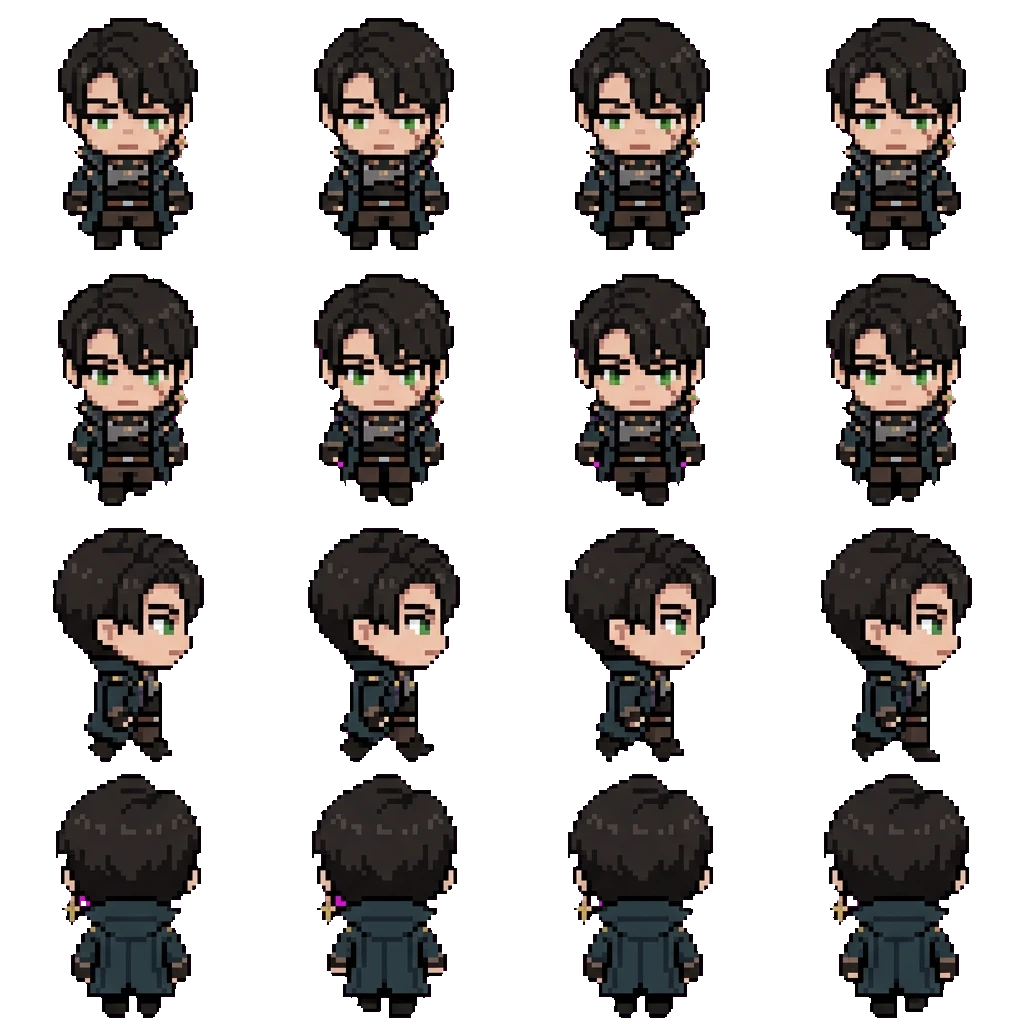 Leander movement sprite