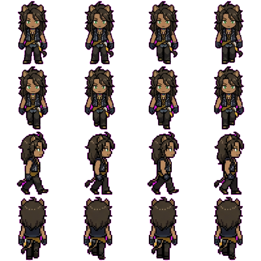 Leona movement sprite