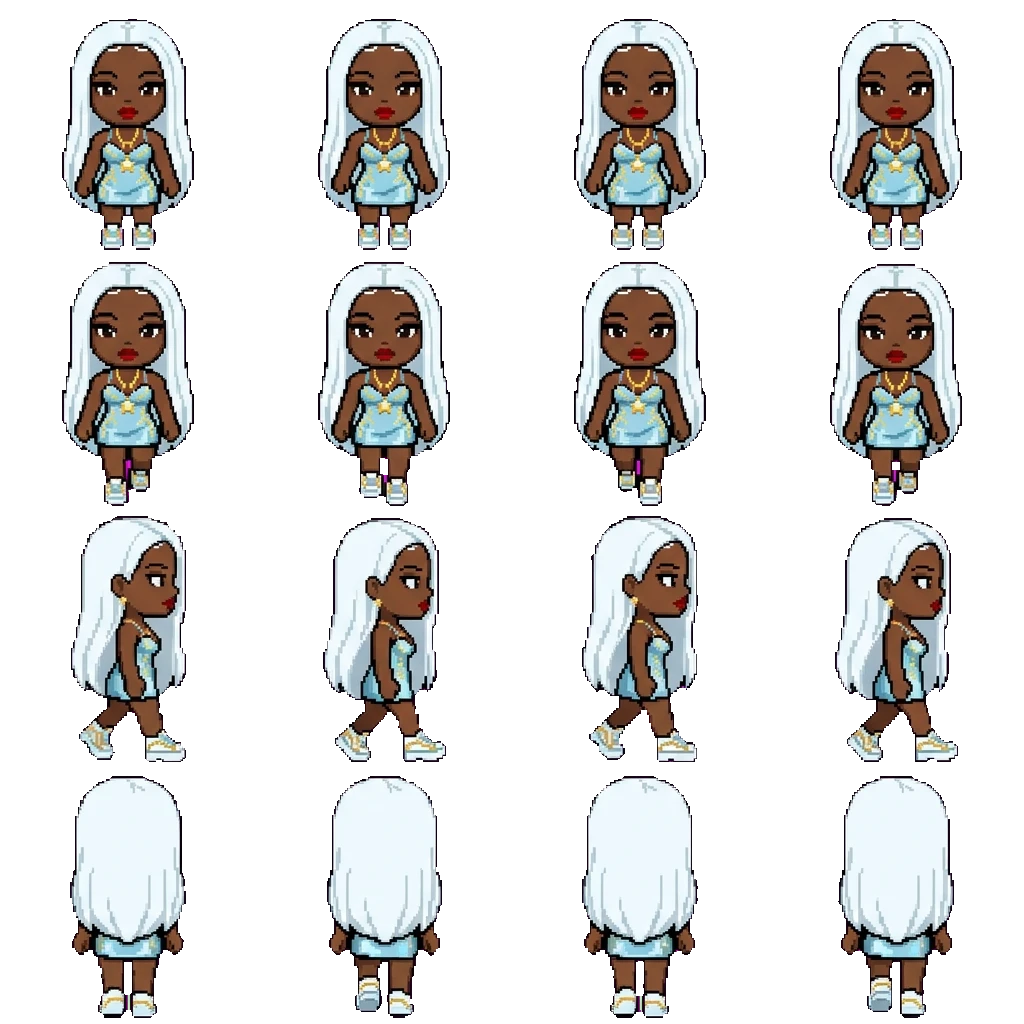 Aaliyah movement sprite