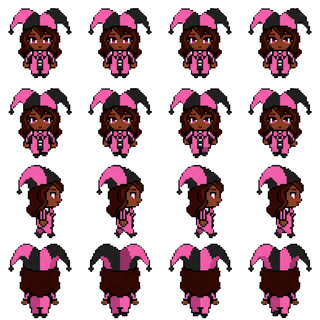 Carol movement sprite