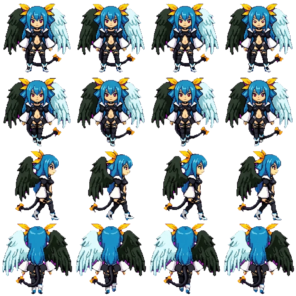 Dizzy movement sprite