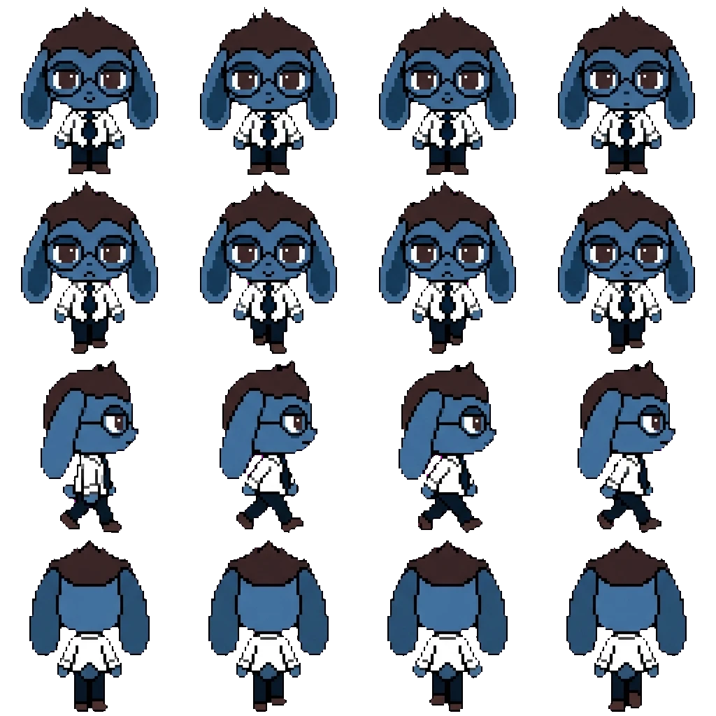 Ron From accounting movement sprite