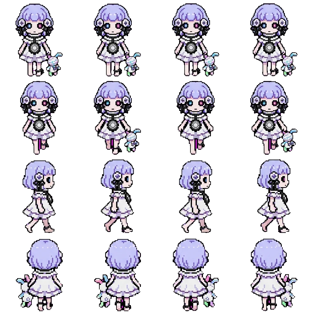 Coquelicot movement sprite