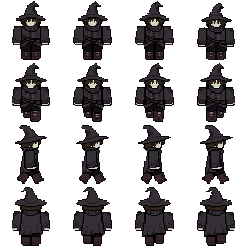 Azure movement sprite
