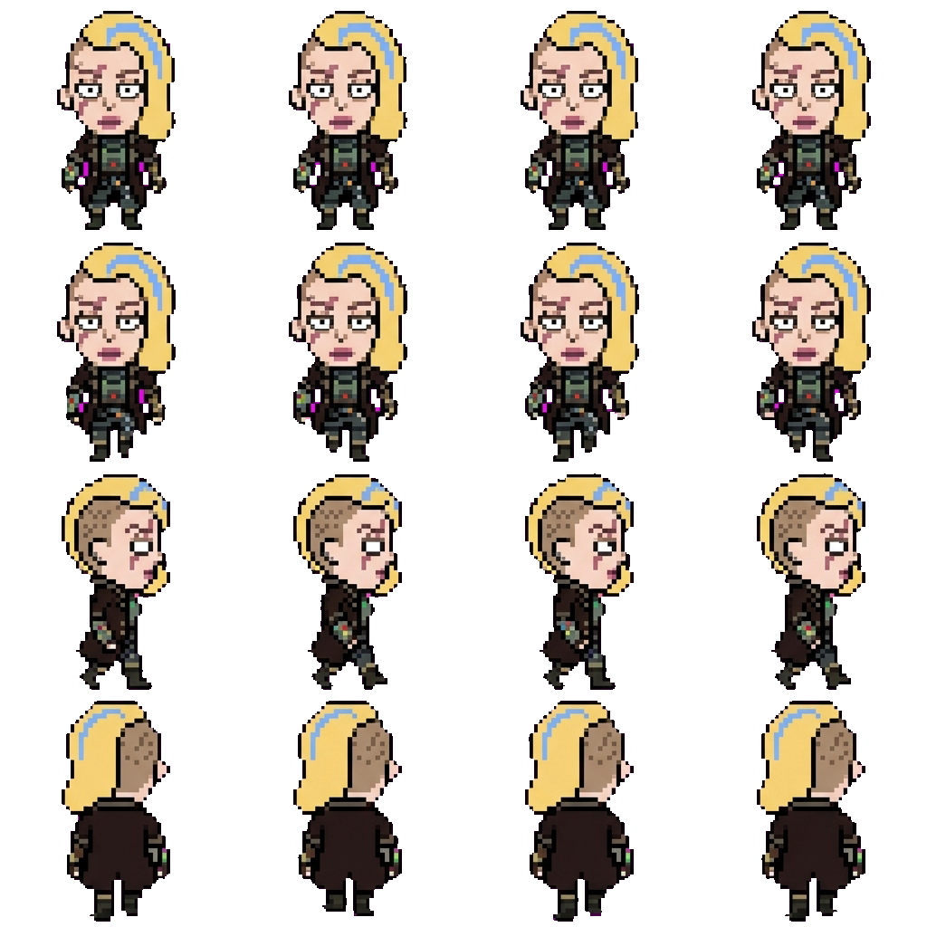 Space Beth movement sprite