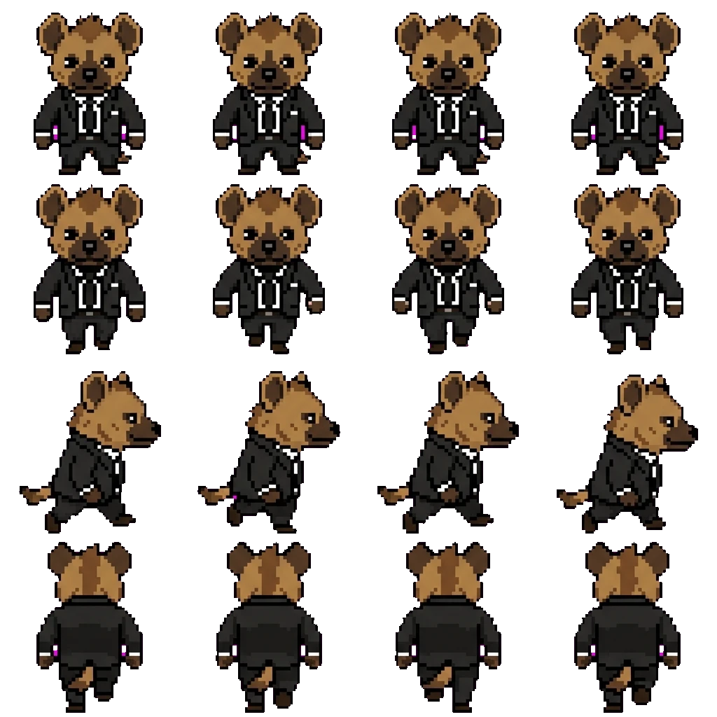Business Hyena movement sprite