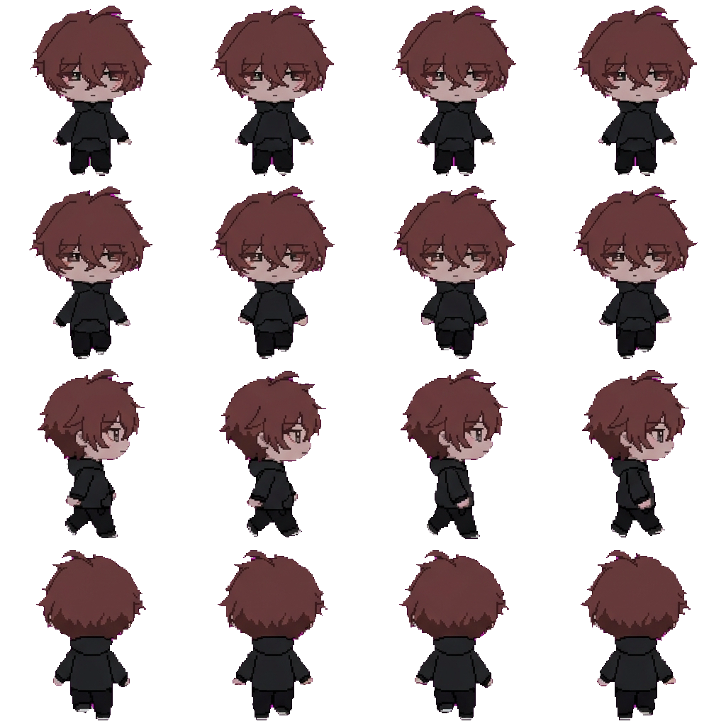 Zayn movement sprite