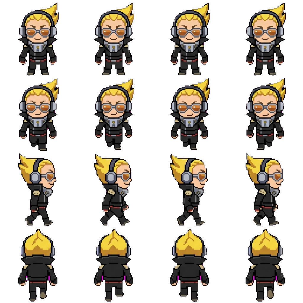 Hizashi yamada movement sprite