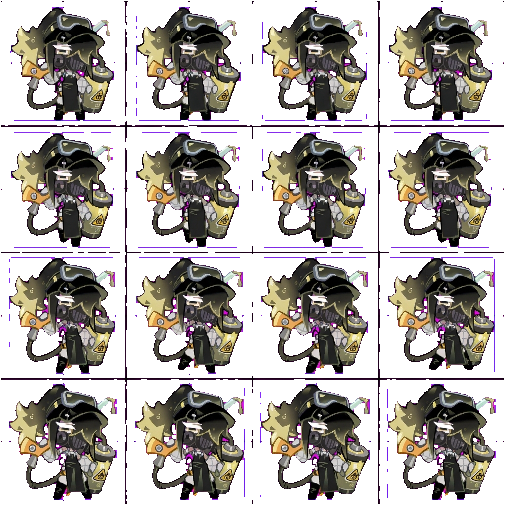 Black vinegar cookie movement sprite