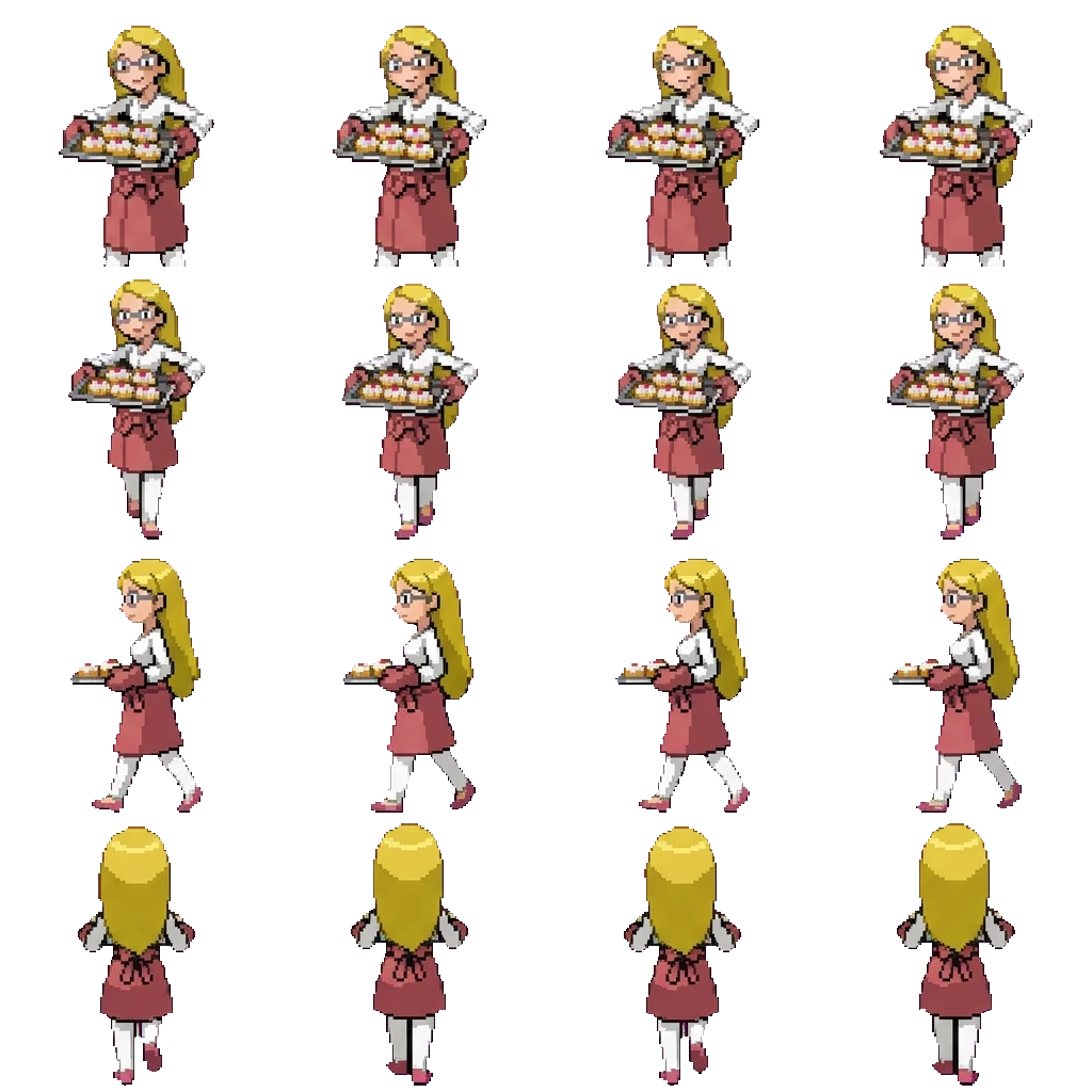 Susanna movement sprite