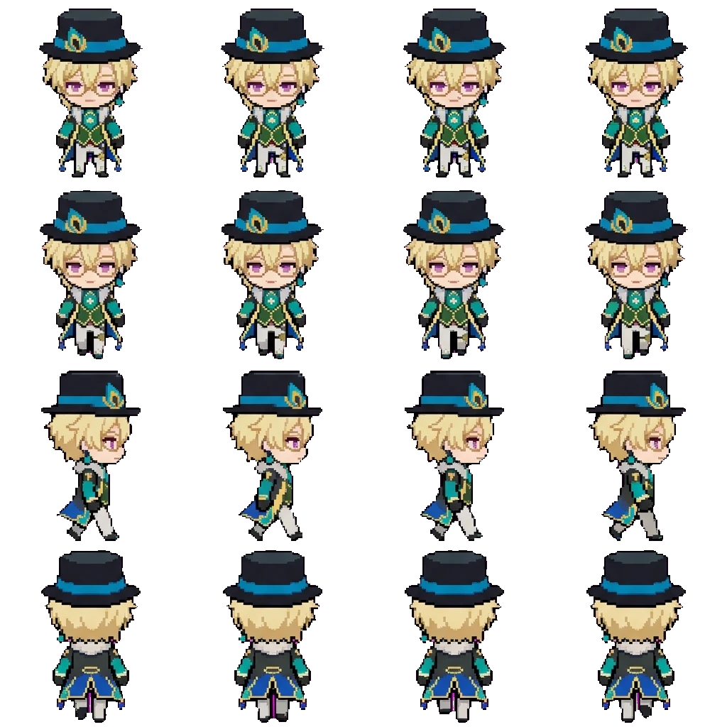 Aventurine movement sprite