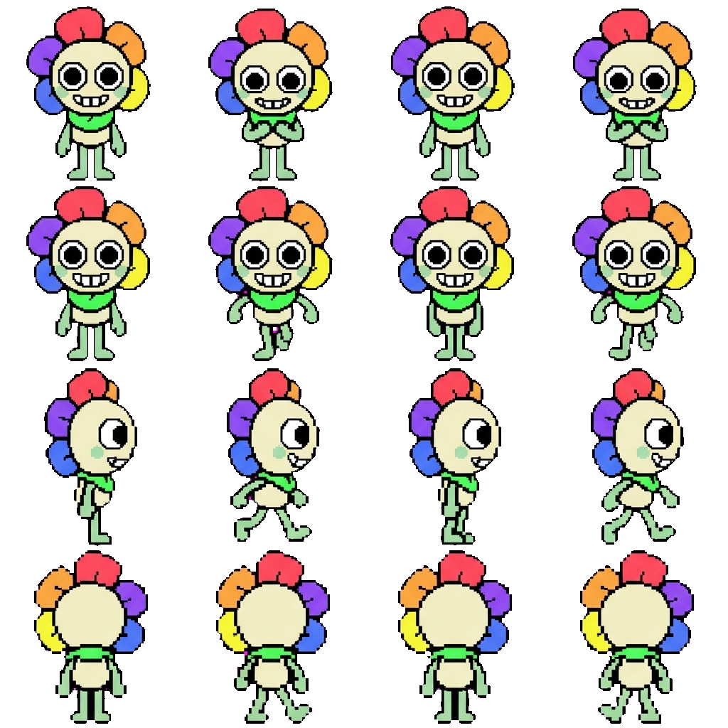 Dandy movement sprite