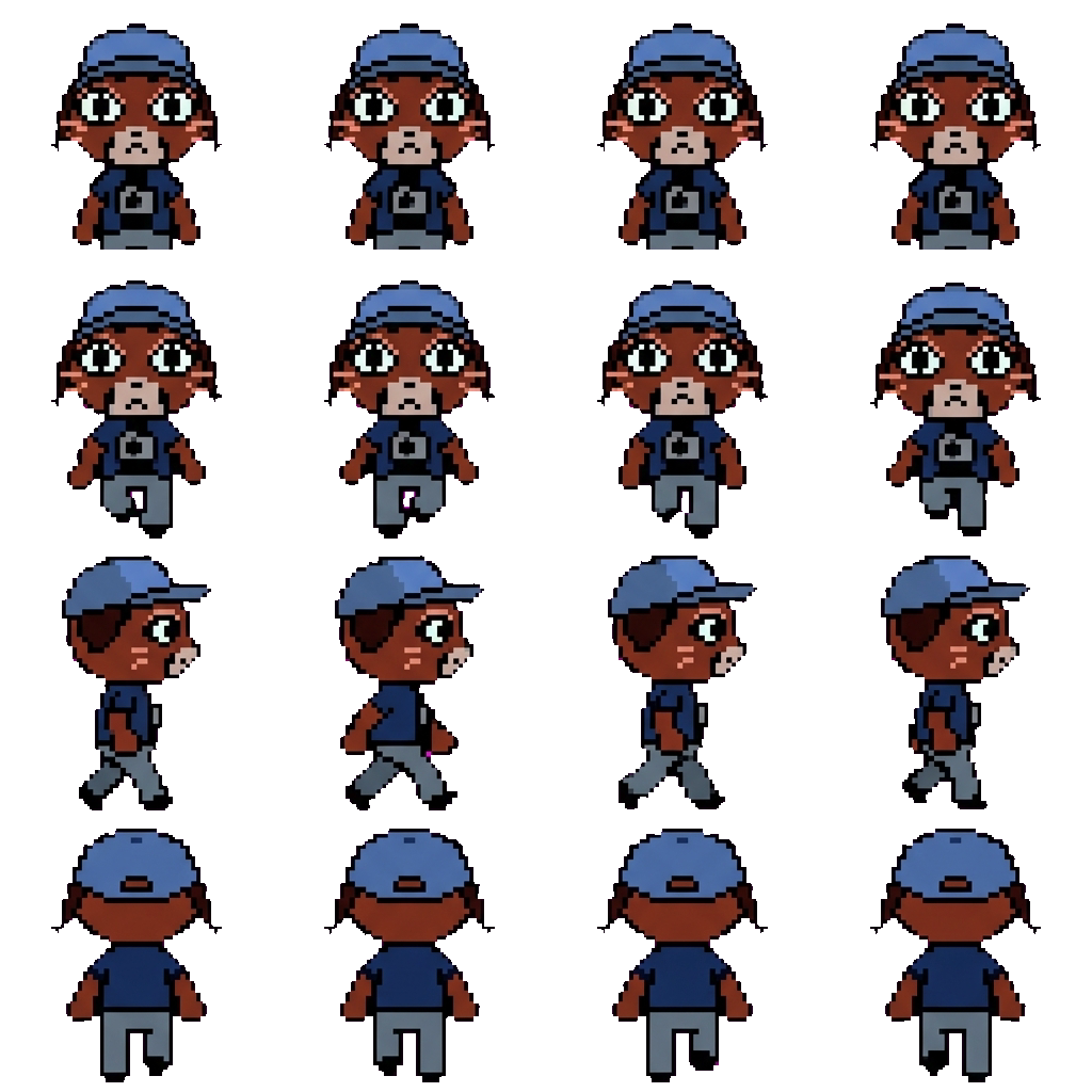 Lizbeth movement sprite