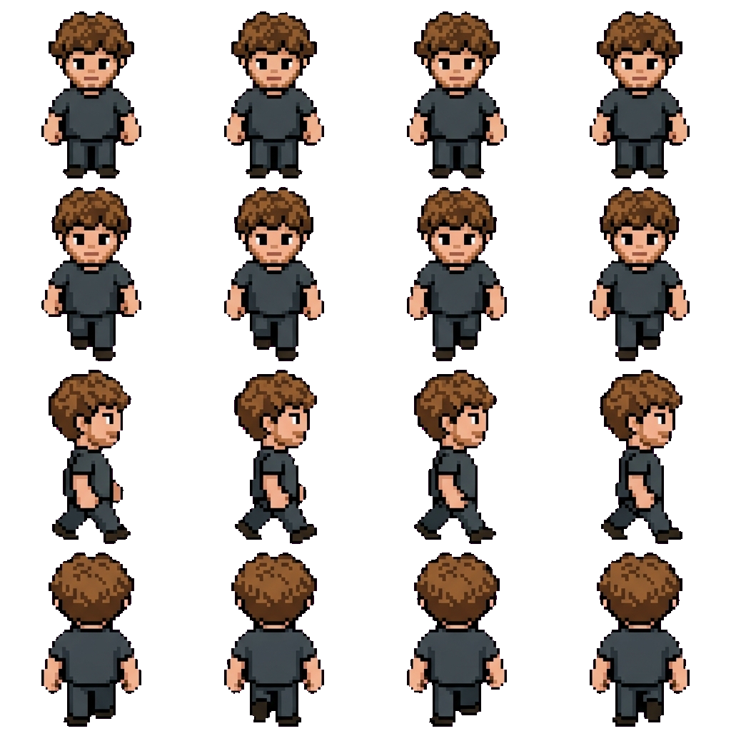 Caylus movement sprite
