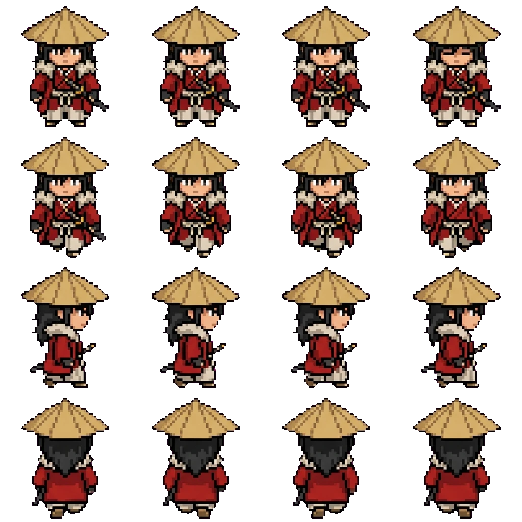 Zhao Tian movement sprite