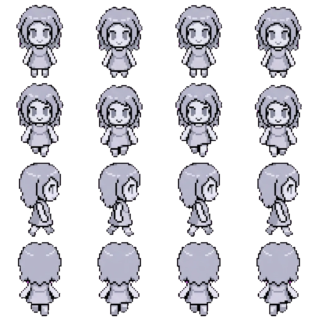 Albina movement sprite