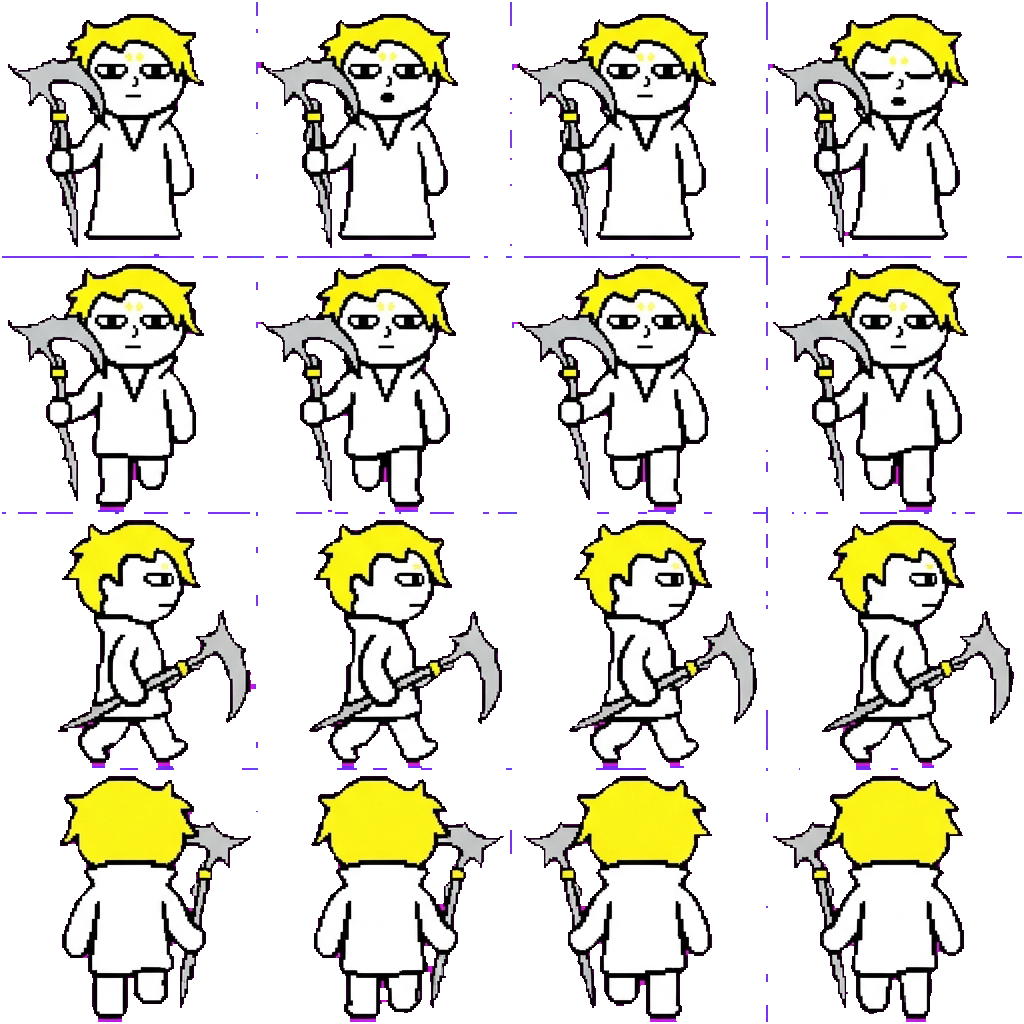 Nick movement sprite