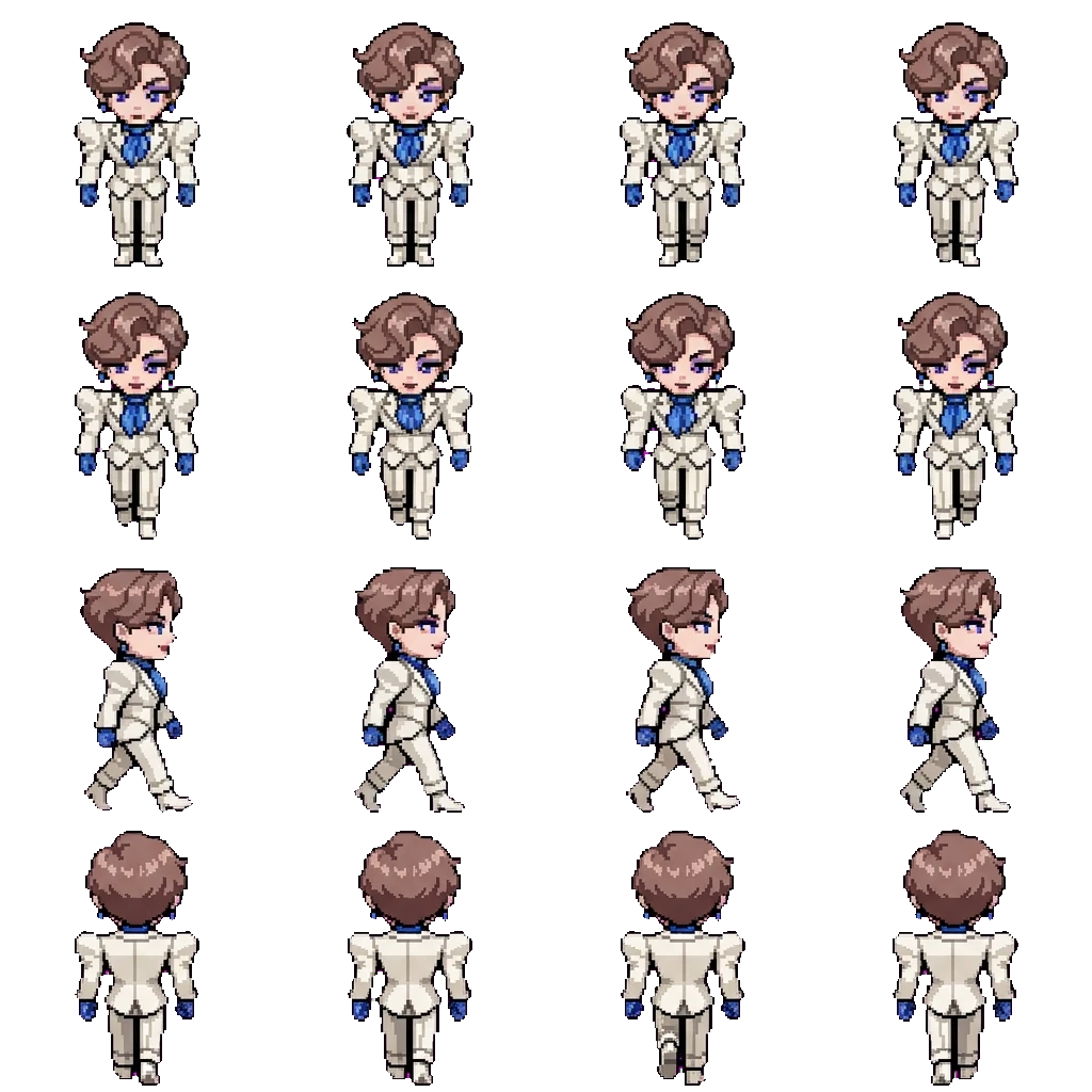 Paris movement sprite