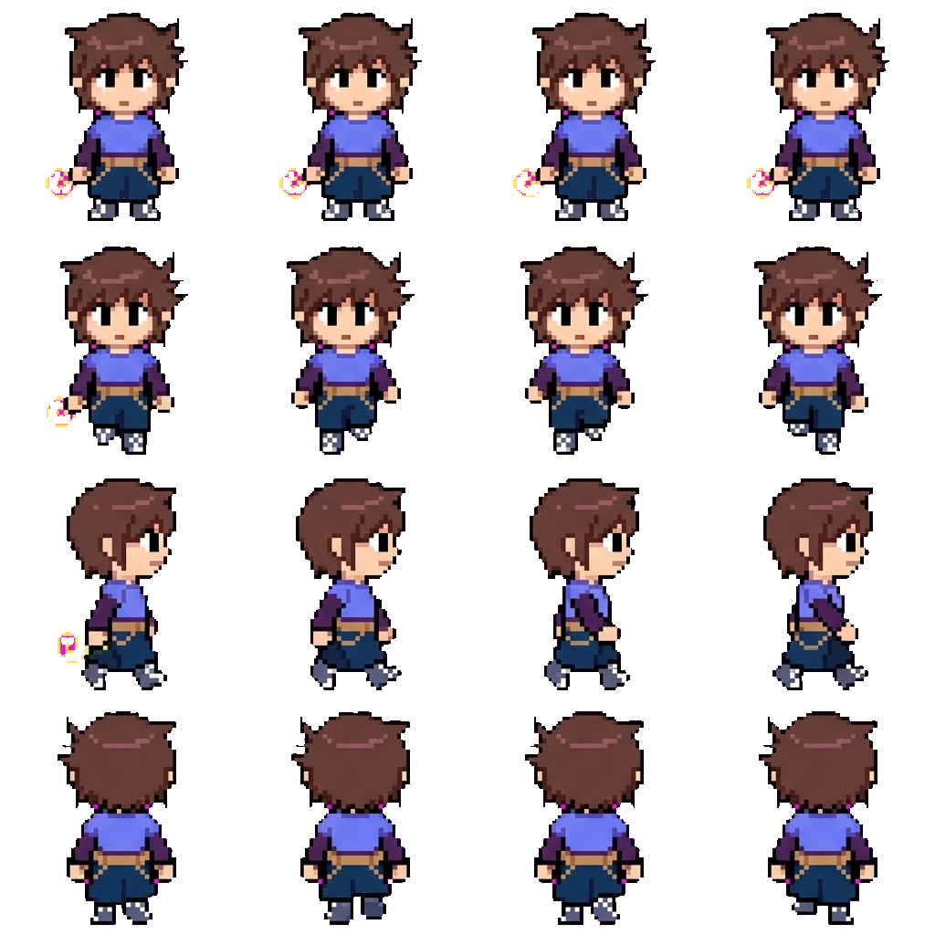 Alex movement sprite