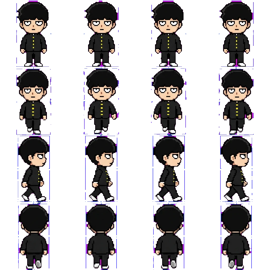 Шигео Кагеяма movement sprite