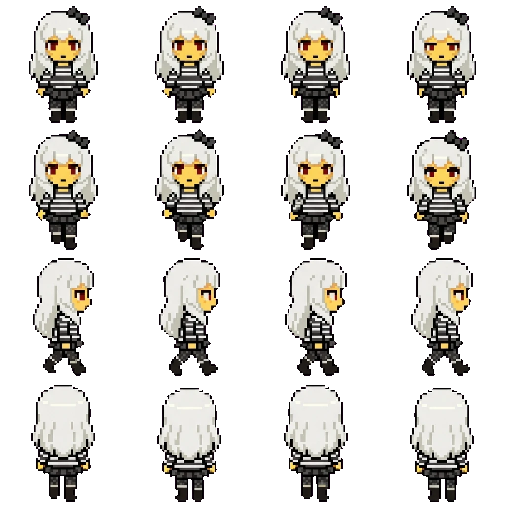 Mia movement sprite