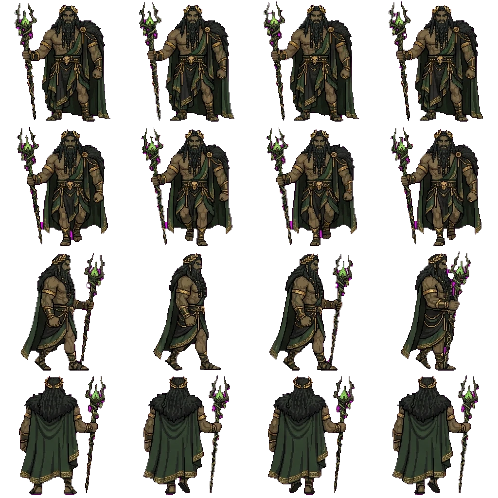 Hades movement sprite