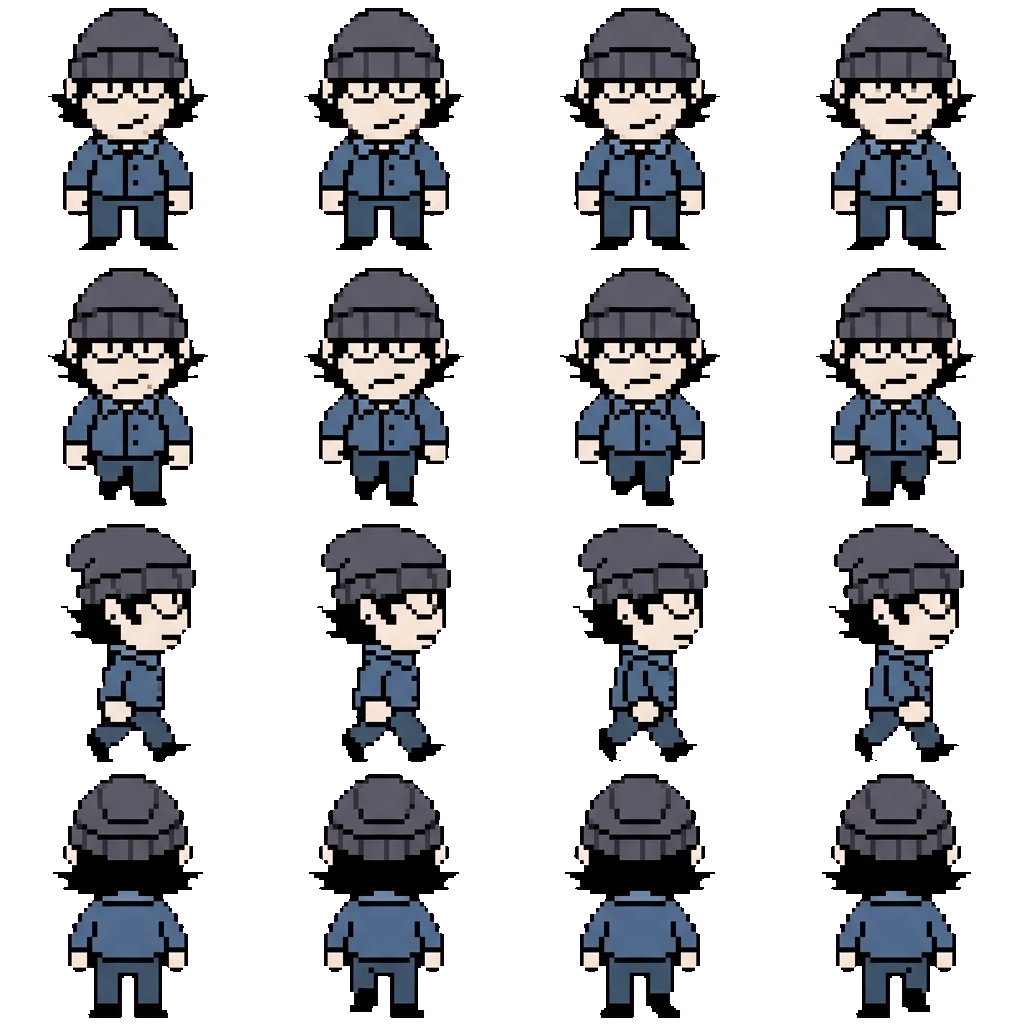 Ross movement sprite