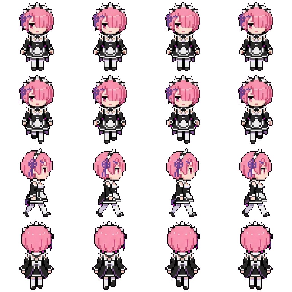 拉姆 movement sprite