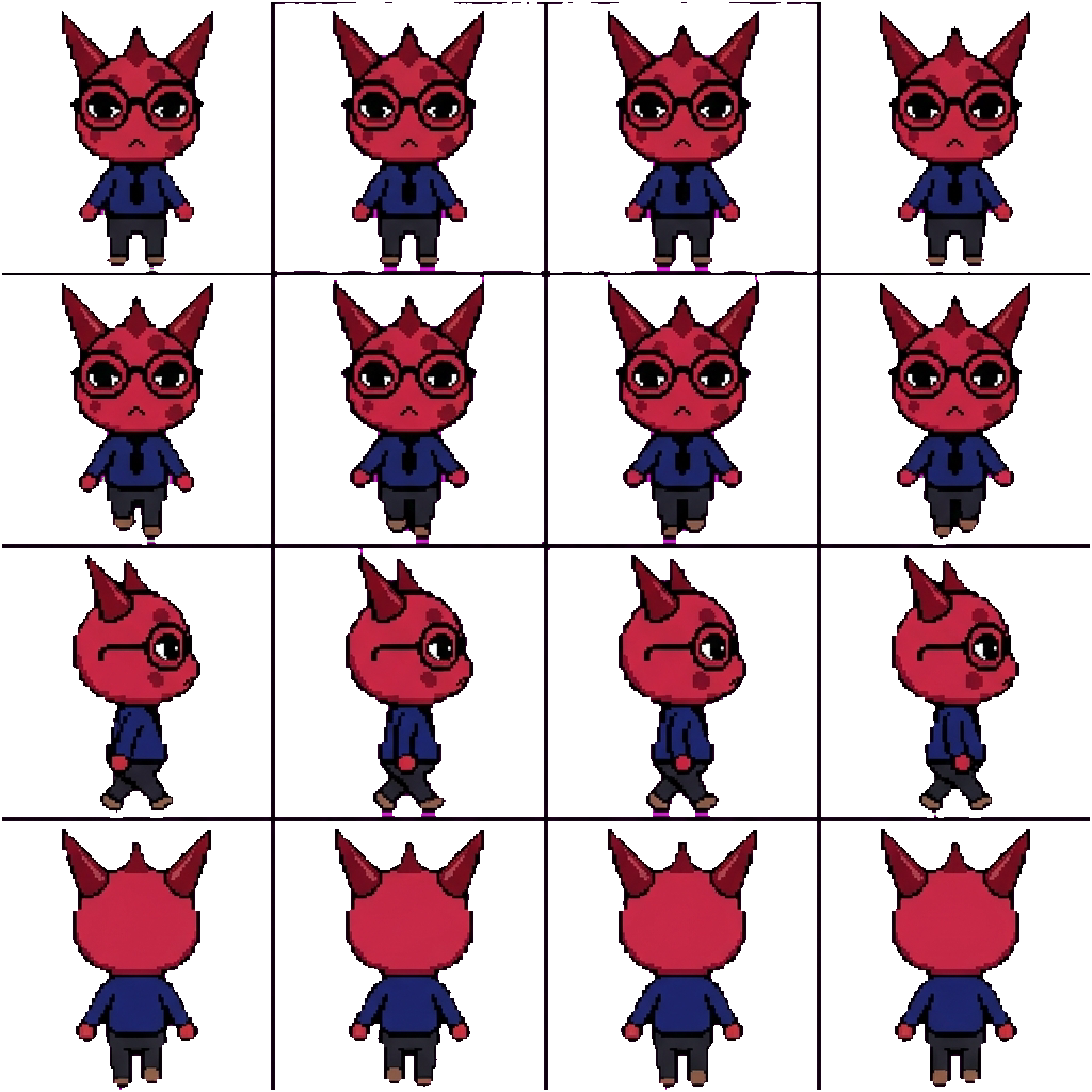 Pyscho movement sprite