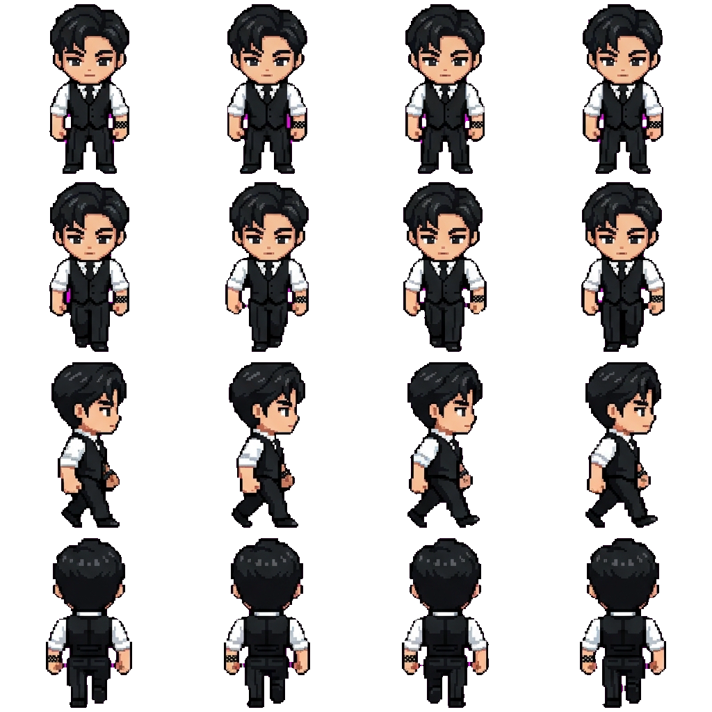 Mr. Milo movement sprite