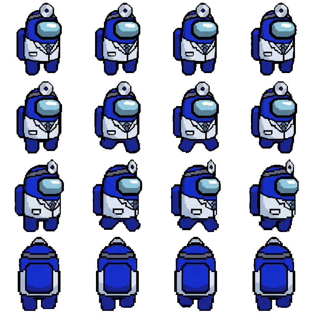Blue movement sprite