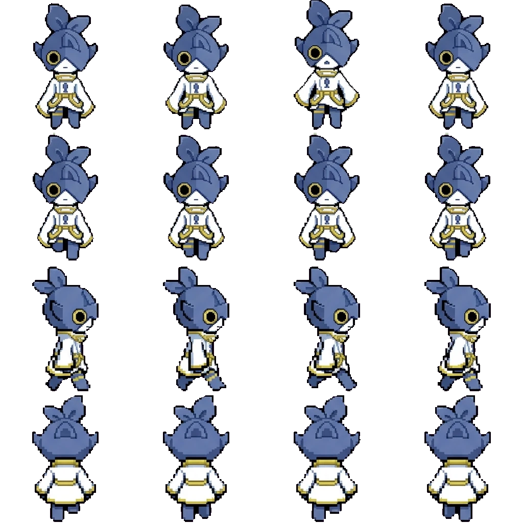 Gou kirimi movement sprite