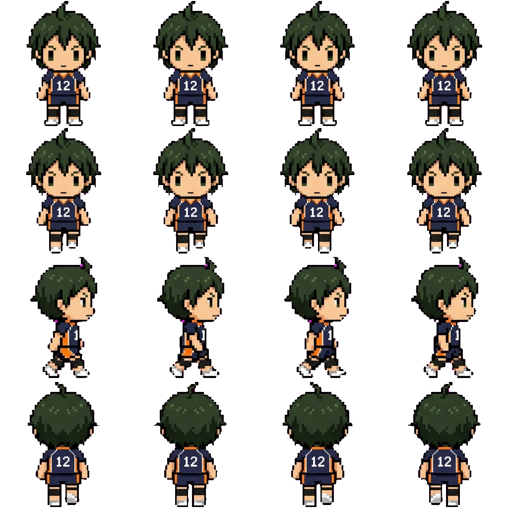 YamaguchI Tadashi movement sprite