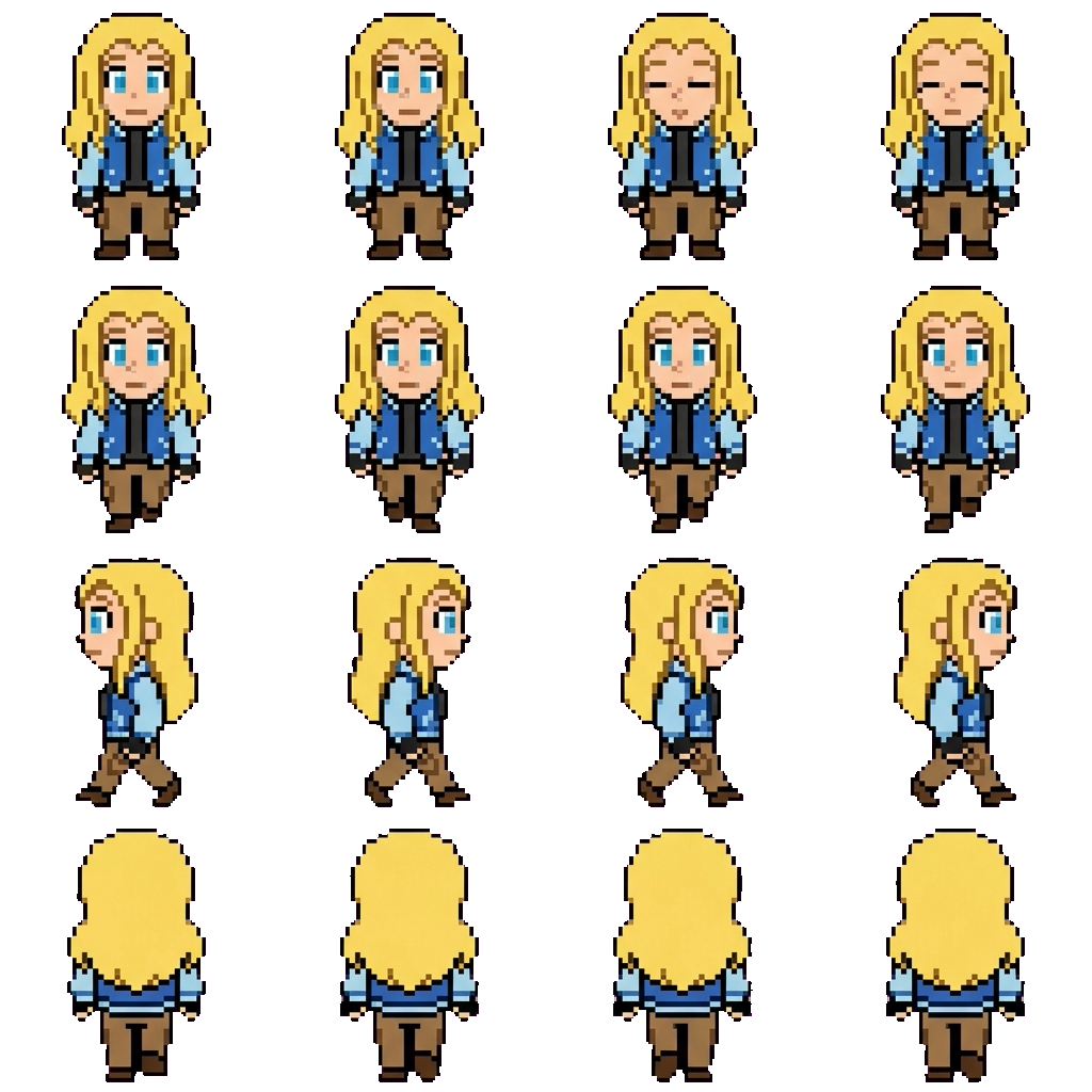 Iris Thompson movement sprite