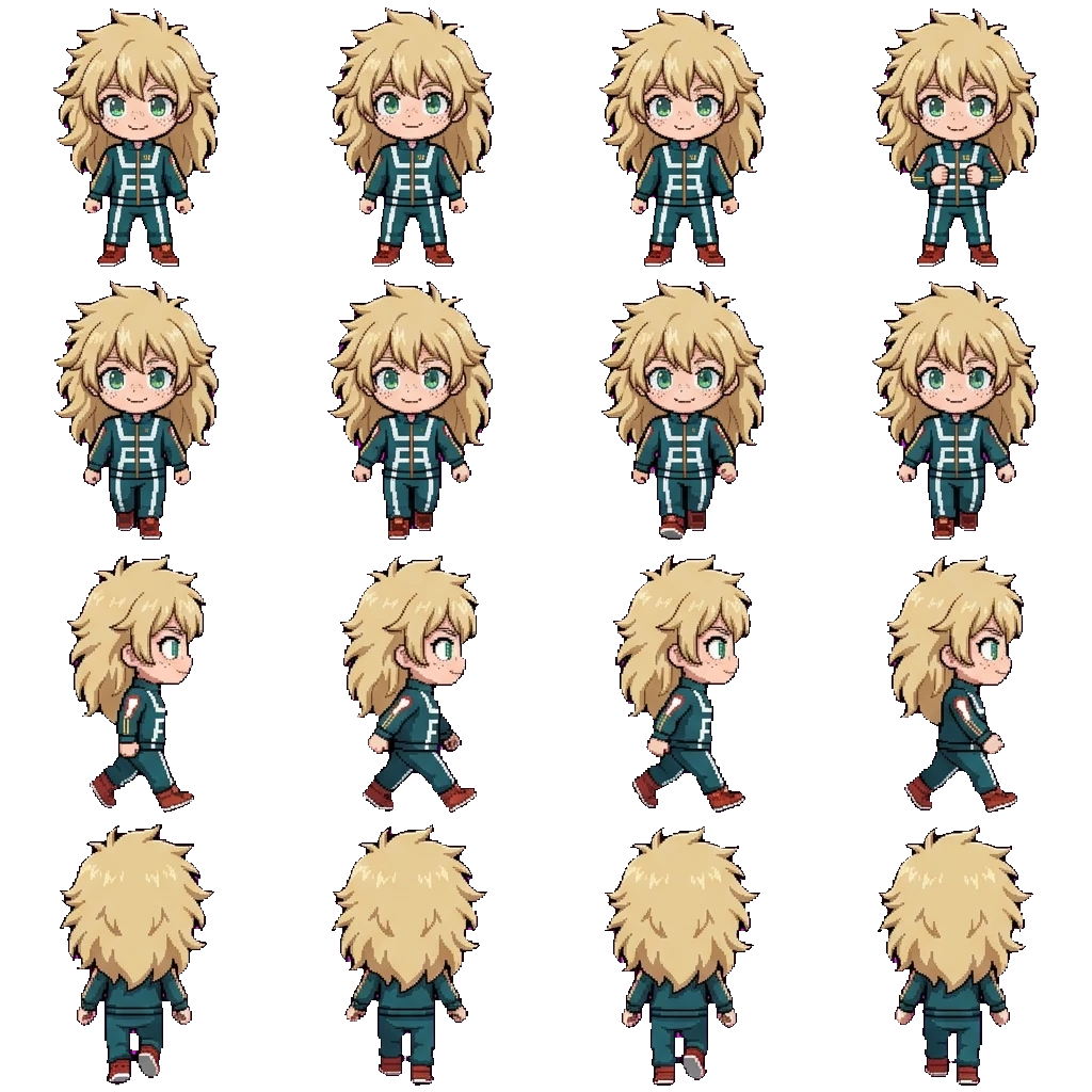 Hakura Katsuki movement sprite