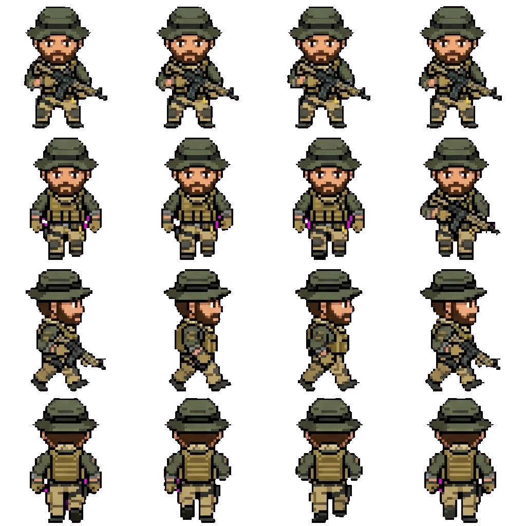 Price movement sprite