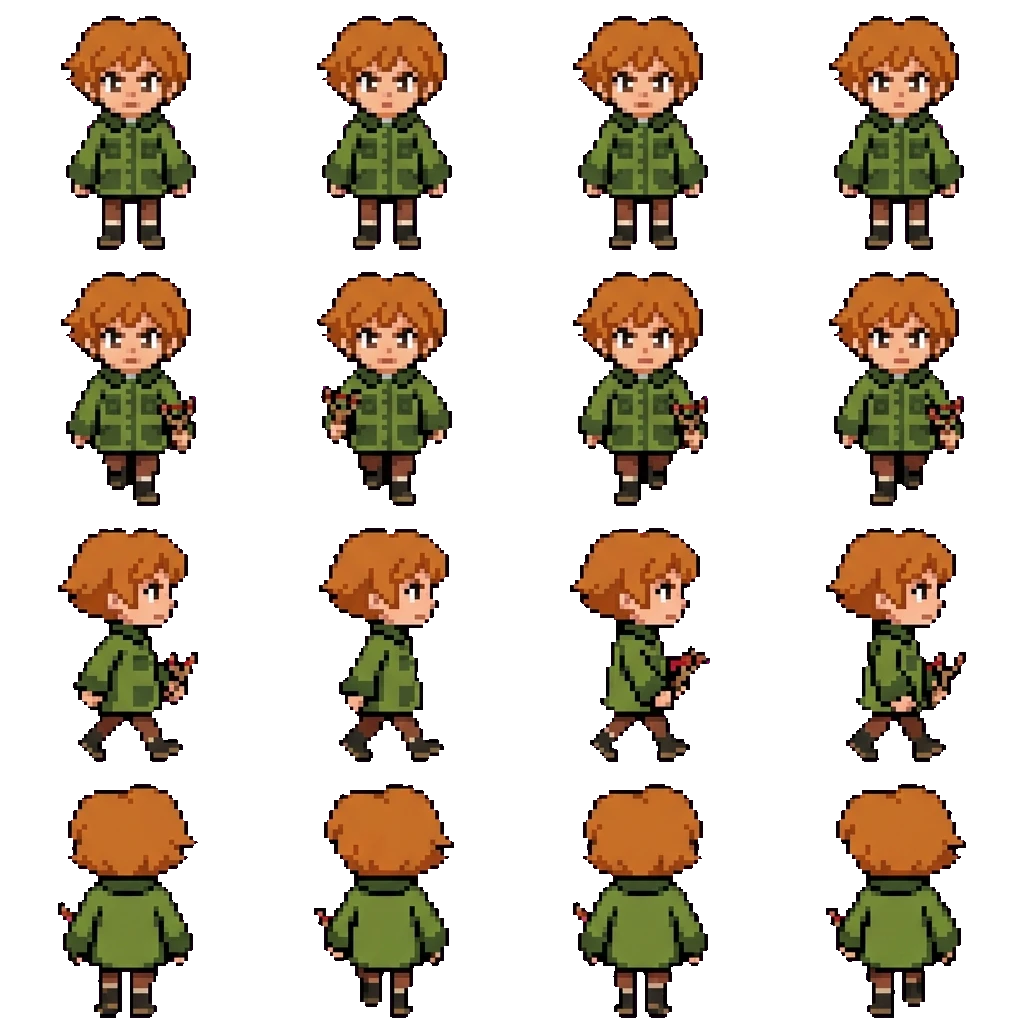 Esther movement sprite