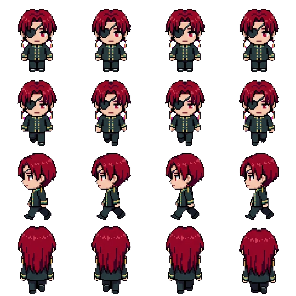 Suo Hayato movement sprite