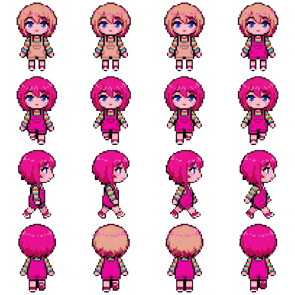 Lool movement sprite