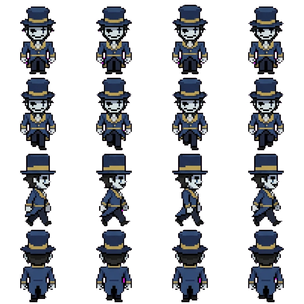 Ticket Taker movement sprite