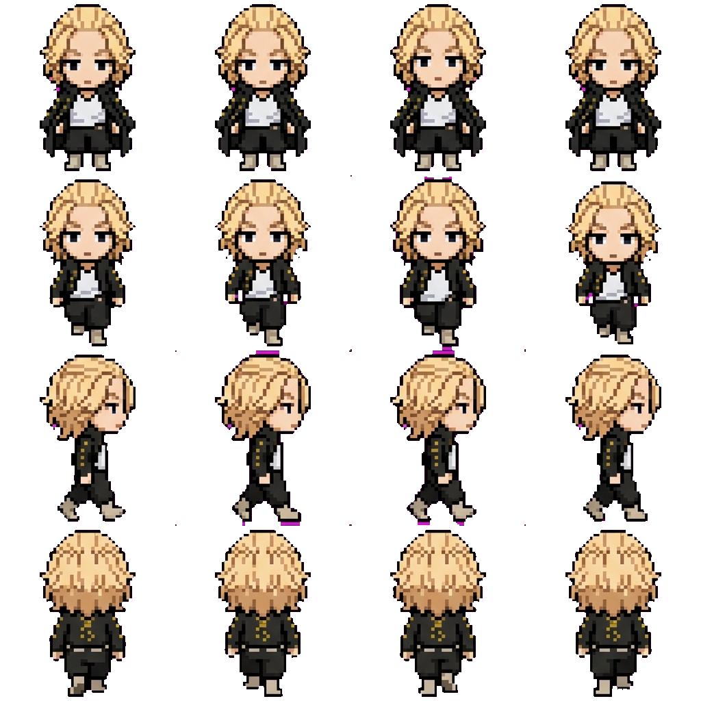 Mikey (Manjiro Sano) movement sprite