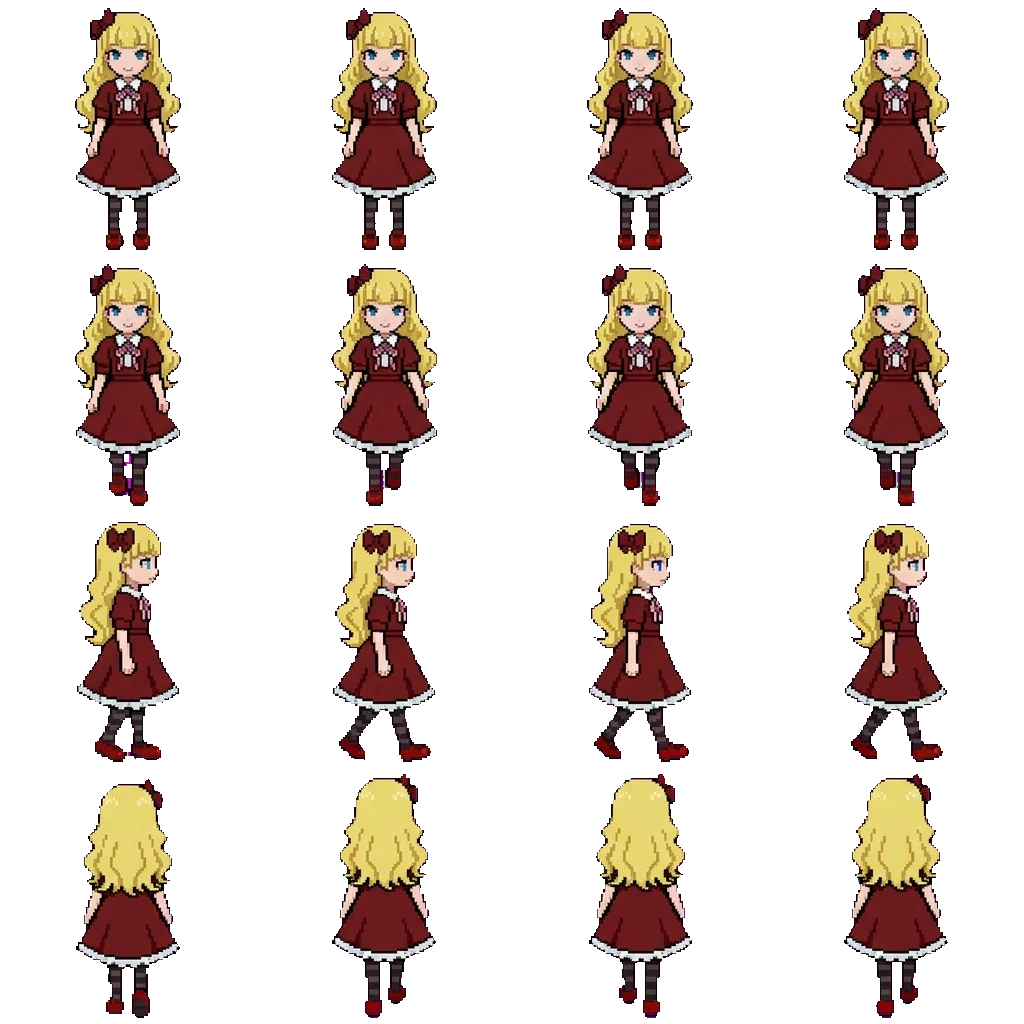 Elise movement sprite