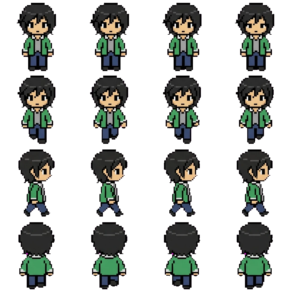 Vin movement sprite