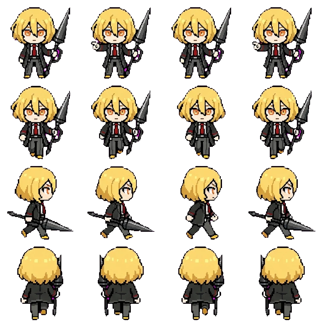 Don Quixote movement sprite