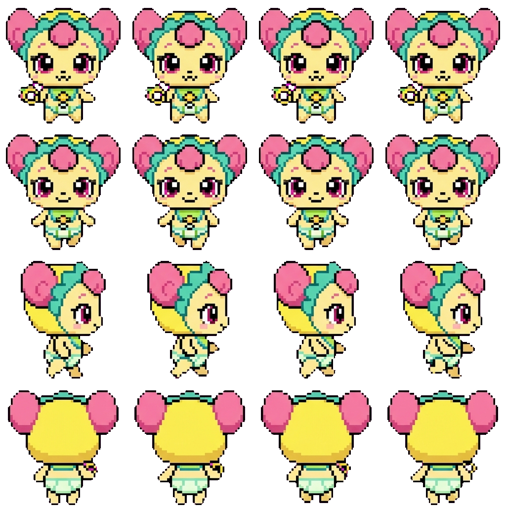 Bebeping movement sprite