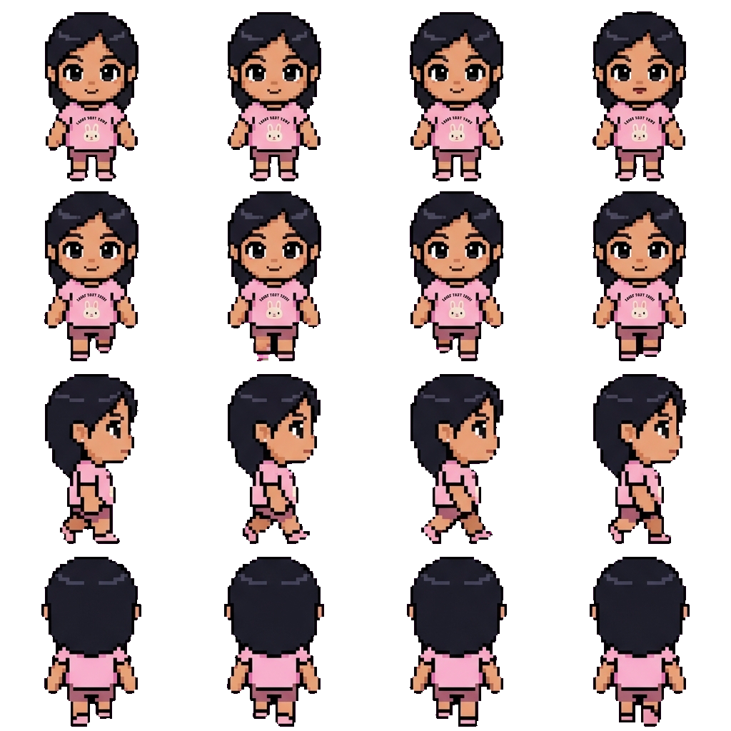 Sirin Buppha movement sprite