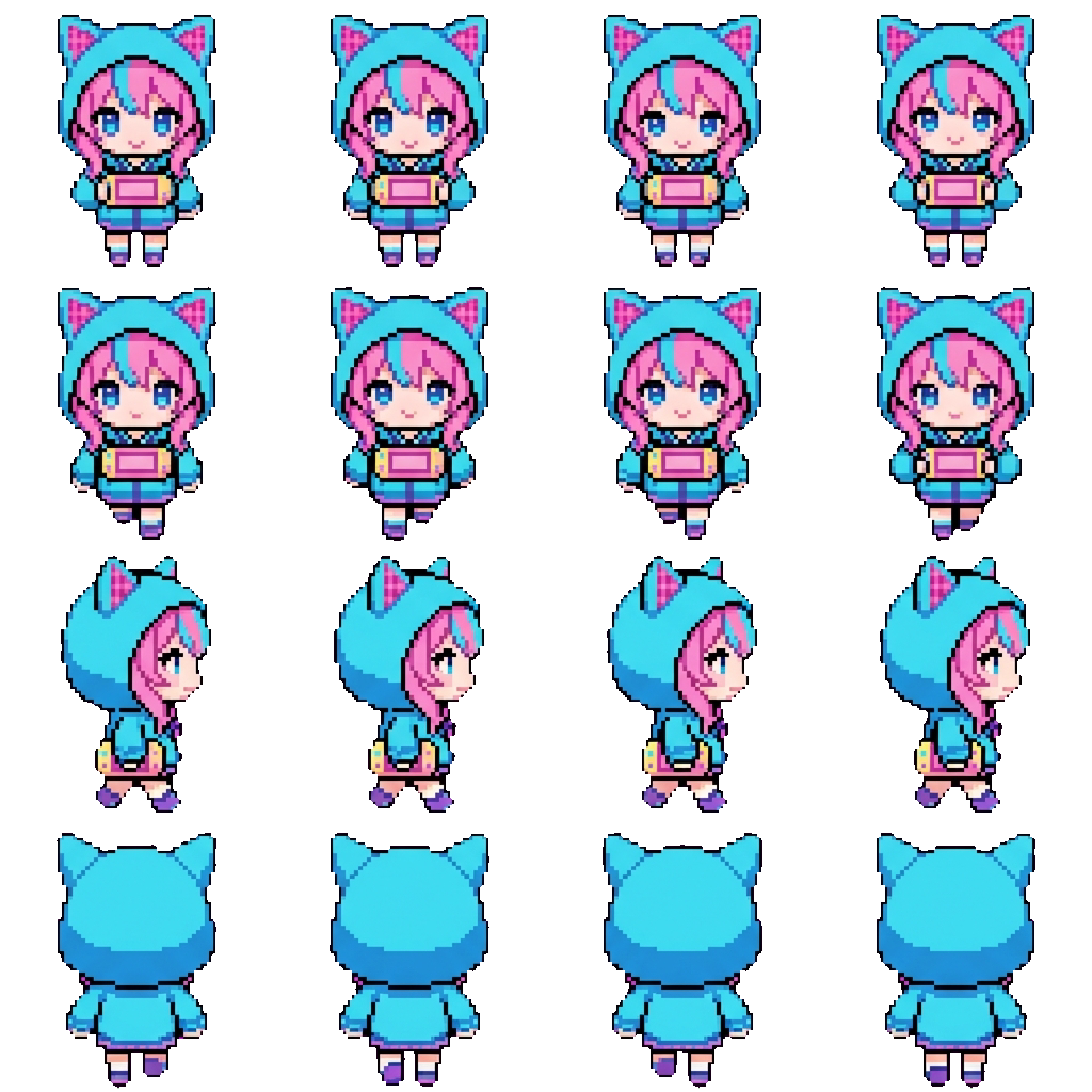 Romi movement sprite