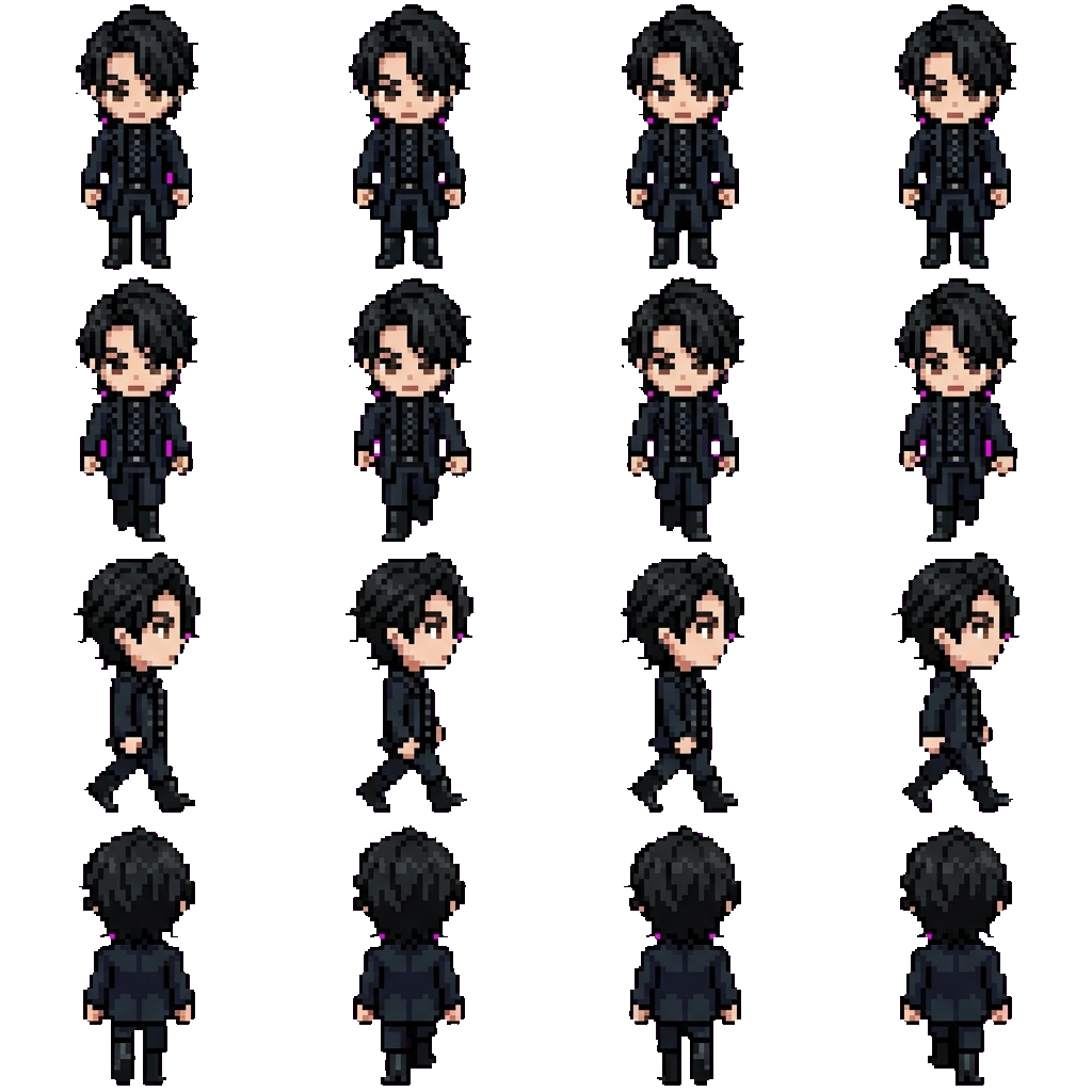 Damien Silverwood movement sprite